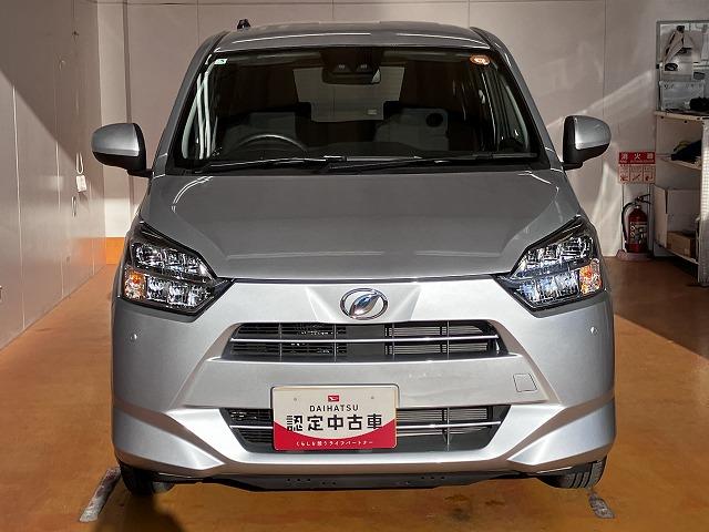 ミライース Ｘ　ＳＡＩＩＩ　サポカーＳワイド適合　エアコン　Ｂカメラ　コーナーセンサー　光軸調整ダイヤル　オートハイビーム　アイドリングストップ　横滑り防止機能　誤発進抑制機能　電動格納ミラー　パワーウインドウ　キーレス（4枚目）