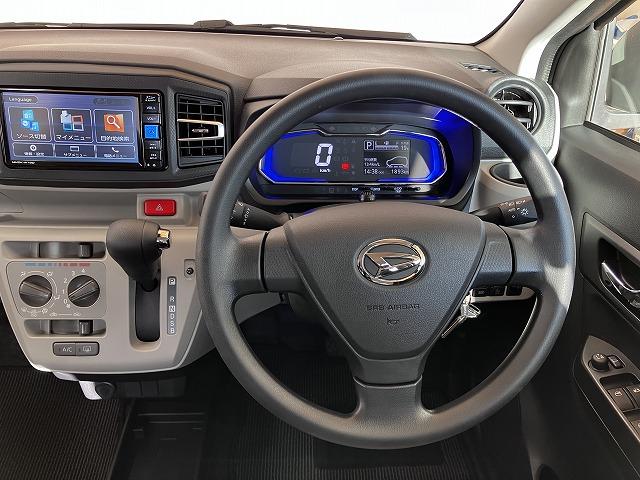 ミライース Ｘ　ＳＡＩＩＩ　サポカーＳワイド適合　エアコン　Ｂカメラ　コーナーセンサー　光軸調整ダイヤル　オートハイビーム　アイドリングストップ　横滑り防止機能　誤発進抑制機能　電動格納ミラー　パワーウインドウ　キーレス（13枚目）