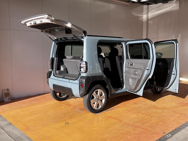 タフト G サポカーSワイド適合 ドラレコ スカイフィールトップ パノラマモニター対応 電動パーキングブレーキ ステアリングスイッチ シートヒーター USB接続端子 Pスタート コーナーセンサー キーフリー(9枚目)