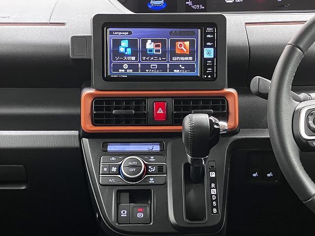 タント ファンクロスターボ サポカーSワイド適合 ミラクルオープンドア 両側オートスライドドア 電動パーキングブレーキ ステアリングスイッチ シートヒーター コーナーセンサー Pスタート キーフリー(13枚目)