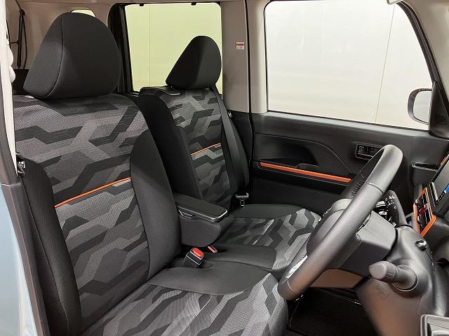 タント ファンクロスターボ サポカーSワイド適合 ミラクルオープンドア 両側オートスライドドア 電動パーキングブレーキ ステアリングスイッチ シートヒーター コーナーセンサー Pスタート キーフリー(20枚目)