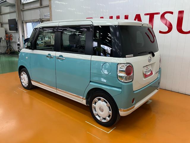 ムーヴキャンバス Ｘメイクアップリミテッド　ＳＡＩＩＩ　サポカーＳワイド適合　ドラレコ　パノラマモニター対応　両側オートスライドドア　ステアリングスイッチ　ＵＳＢ接続端子　Ｐスタート　オートハイビーム　ＥＴＣ　置きラクボックス　キーフリー（6枚目）