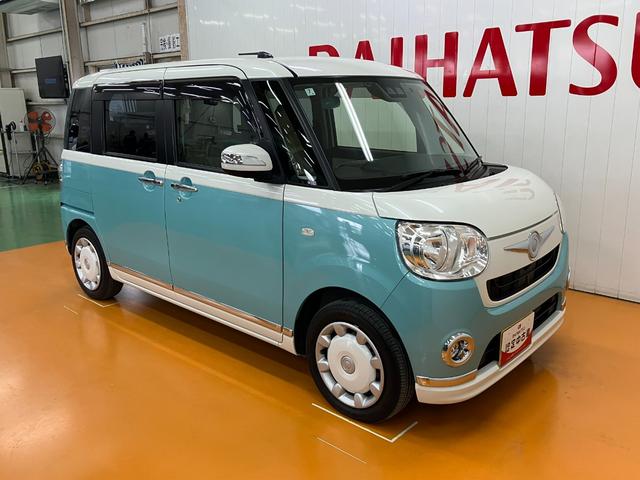 ムーヴキャンバス Ｘメイクアップリミテッド　ＳＡＩＩＩ　サポカーＳワイド適合　ドラレコ　パノラマモニター対応　両側オートスライドドア　ステアリングスイッチ　ＵＳＢ接続端子　Ｐスタート　オートハイビーム　ＥＴＣ　置きラクボックス　キーフリー（7枚目）