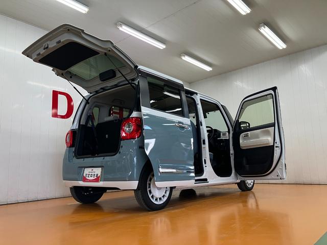 ムーヴキャンバス ストライプスGターボ サポカーSワイド適合 ドラレコ パノラマモニター対応 USB接続端子 電動パーキングブレーキ シートヒーター 両側オートスライドドア Pスタート 全車速追従機能付ACC ホッとカップホルダー(9枚目)