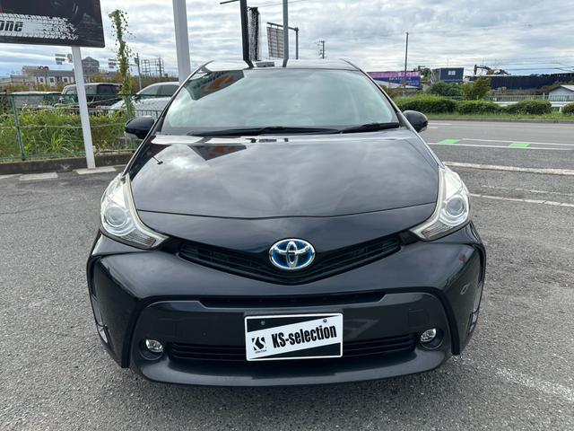 プリウスアルファ S 社外ナビ バックモニター 社外19インチアルミホイール ETC オートライト スマートキー プッシュスタート 地デジTV ドライブレコーダー フロントフォグランプ(6枚目)