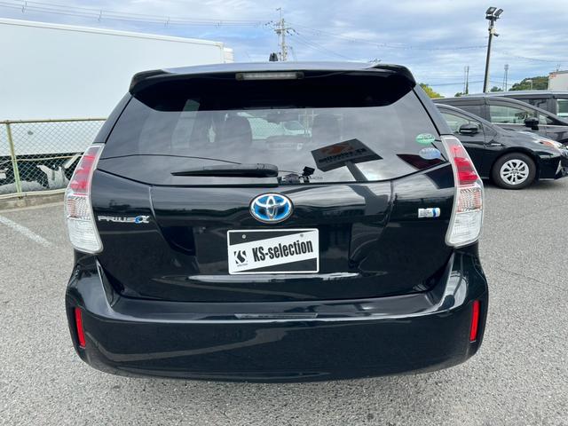 プリウスアルファ S 社外ナビ バックモニター 社外19インチアルミホイール ETC オートライト スマートキー プッシュスタート 地デジTV ドライブレコーダー フロントフォグランプ(9枚目)