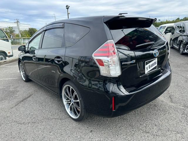 プリウスアルファ S 社外ナビ バックモニター 社外19インチアルミホイール ETC オートライト スマートキー プッシュスタート 地デジTV ドライブレコーダー フロントフォグランプ(49枚目)