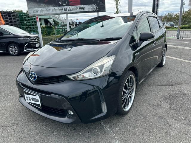 プリウスアルファ S 社外ナビ バックモニター 社外19インチアルミホイール ETC オートライト スマートキー プッシュスタート 地デジTV ドライブレコーダー フロントフォグランプ(53枚目)