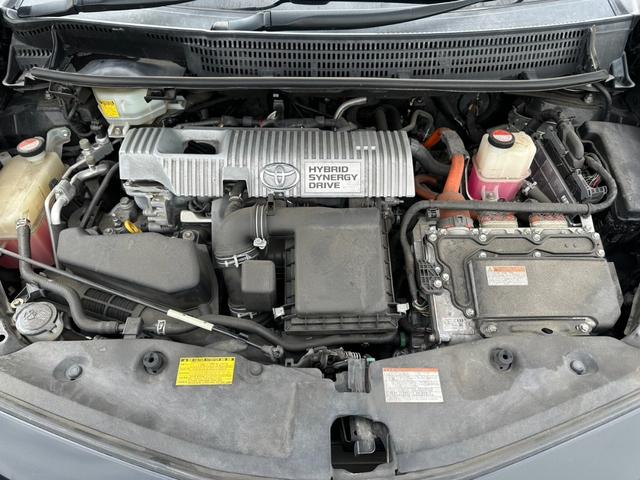 プリウスアルファ S 社外ナビ バックモニター 社外19インチアルミホイール ETC オートライト スマートキー プッシュスタート 地デジTV ドライブレコーダー フロントフォグランプ(67枚目)