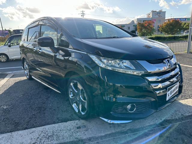 オデッセイ アブソルート・EX ワンオーナー ブラインドスポットモニター あんしんパッケージ フリップダウンモニター LEDヘッドライト 両側電動スライドドア 社外18インチAW ハーフレザーシート オートライト MTモード(50枚目)