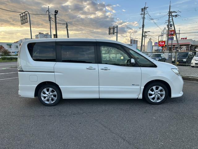 セレナ ハイウェイスターG S-ハイブリッド 純正ETC 純正HDDナビ 地デジTV バックカメラ オートエアコン アルパインフリップダウンモニター 両側電動スライドドア クルーズコントロール オートライト プッシュスタート スマートキー(8枚目)