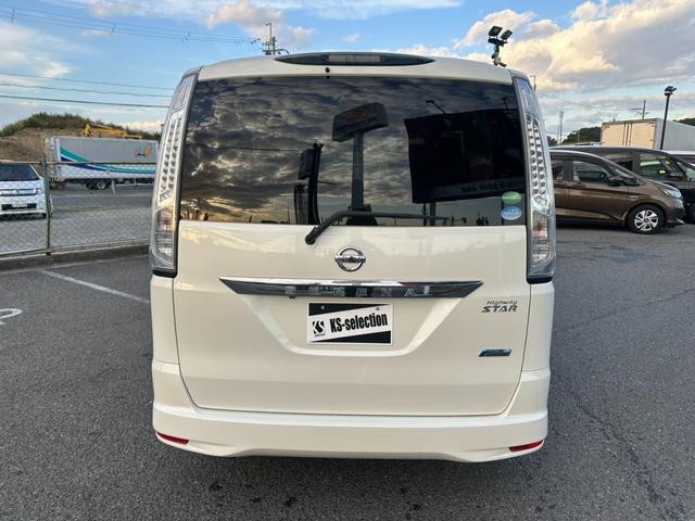 セレナ ハイウェイスターG S-ハイブリッド 純正ETC 純正HDDナビ 地デジTV バックカメラ オートエアコン アルパインフリップダウンモニター 両側電動スライドドア クルーズコントロール オートライト プッシュスタート スマートキー(9枚目)