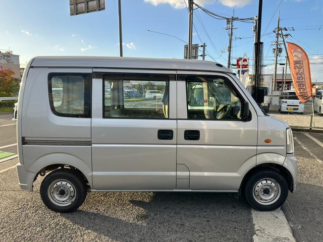 エブリイ PA 社外ポータブルナビ 地デジTV 両側スライドドア 純正カーステレオ 純正キー エアコン レベライザー(8枚目)