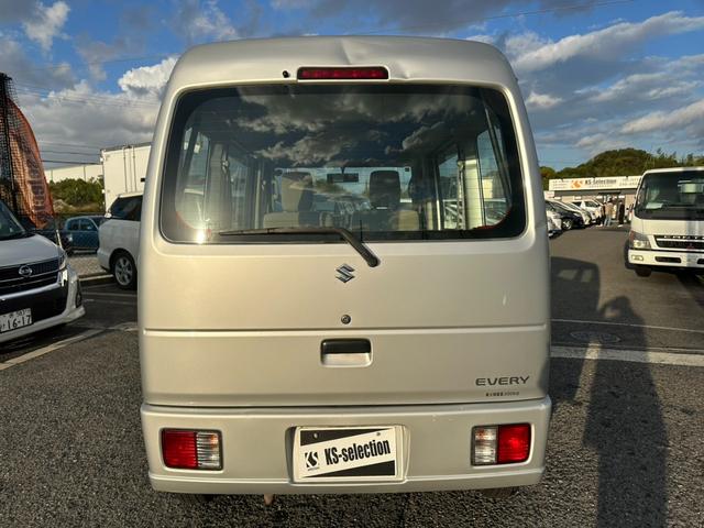 エブリイ PA 社外ポータブルナビ 地デジTV 両側スライドドア 純正カーステレオ 純正キー エアコン レベライザー(9枚目)