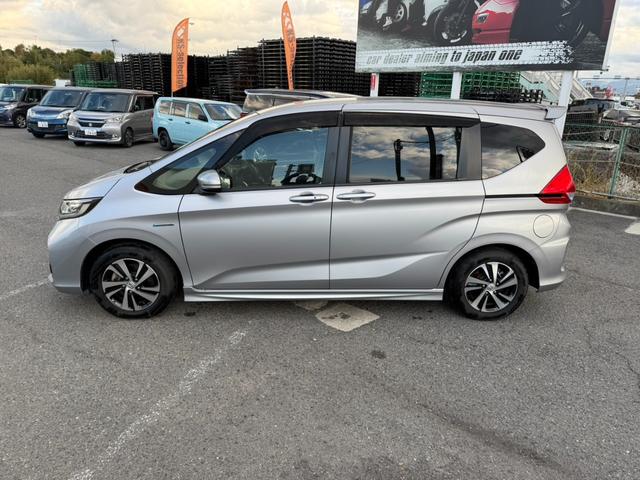 フリード+ハイブリッド ハイブリッドEX LEDヘッドライト 両側電動スライドドア シートヒーター ドライブレコーダー スマートキー クルーズコントロール ETC オートライト 横滑り防止装置 レーンキープアシスト ステアリングスイッチ(59枚目)