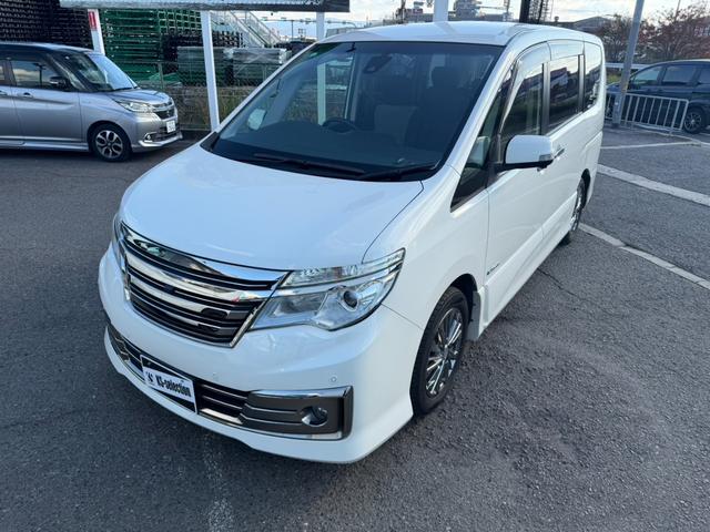 セレナ ライダー　ブラックライン　Ｓ－ハイブリッド　両側電動スライドドア　フリップダウンモニター　アラウンドビューモニター　ＥＴＣ　Ｂｌｕｅｔｏｏｔｈオーディオ　クルーズコントロール　オートライト　オーテックアルミホイール　フロントフォグランプ（61枚目）