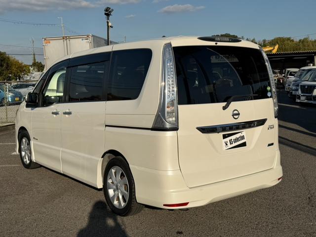 セレナ ハイウェイスター　Ｓ－ハイブリッド　Ｖセレクション　両側電動スライドドア　バックカメラ　ＥＴＣ　フリップダウンモニター　Ｂｌｕｅｔｏｏｔｈオーディオ　オートライト　クルーズコントロール　プッシュスタート　スマートキー　純正アルミホイール　電動格納ミラー（54枚目）