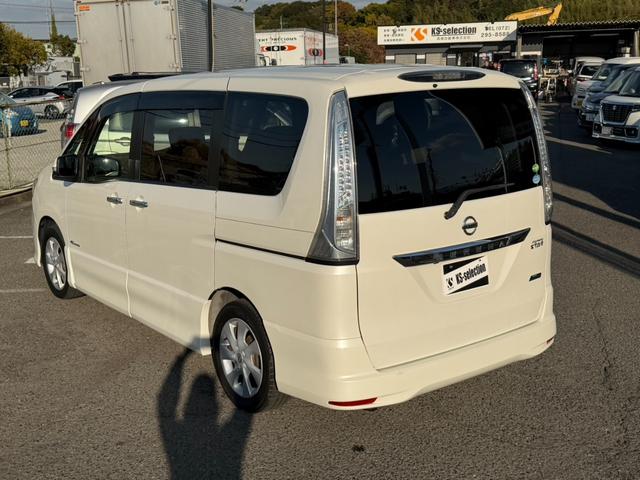 セレナ ハイウェイスター　Ｓ－ハイブリッド　Ｖセレクション　両側電動スライドドア　バックカメラ　ＥＴＣ　フリップダウンモニター　Ｂｌｕｅｔｏｏｔｈオーディオ　オートライト　クルーズコントロール　プッシュスタート　スマートキー　純正アルミホイール　電動格納ミラー（55枚目）