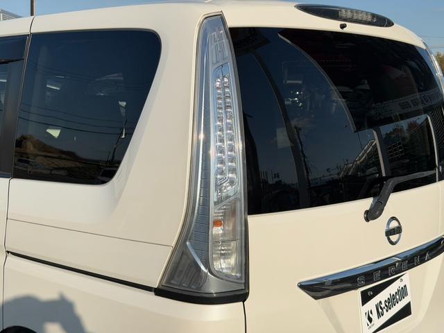 セレナ ハイウェイスター　Ｓ－ハイブリッド　Ｖセレクション　両側電動スライドドア　バックカメラ　ＥＴＣ　フリップダウンモニター　Ｂｌｕｅｔｏｏｔｈオーディオ　オートライト　クルーズコントロール　プッシュスタート　スマートキー　純正アルミホイール　電動格納ミラー（65枚目）