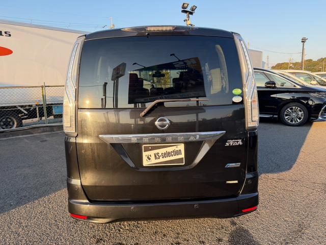 セレナ ハイウェイスター　Ｖセレクション＋セーフティ　ＳＨＶ　アドバンスセーフティパック　アラウンドビューモニター　両側電動スライドドア　後席モニター　Ｂｌｕｅｔｏｏｔｈオーディオ　ＥＴＣ　プッシュスタート　純正アルミホイール（9枚目）