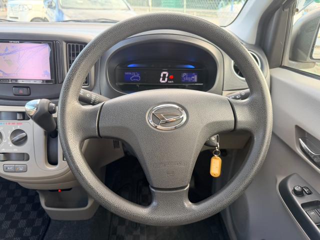 ミライース X 社外ナビ 地デジTV キーレスキー(22枚目)