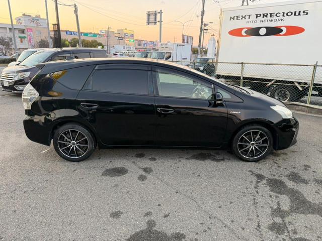 プリウスアルファ Ｓ　Ｌセレクション　純正ナビ　フルセグＴＶ　バックカメラ　ステアリングスイッチ　ＥＴＣ　社外１７インチナビ（42枚目）