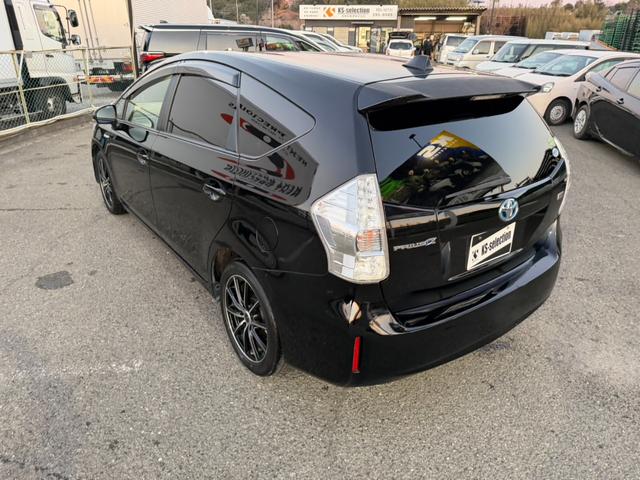 プリウスアルファ Ｓ　Ｌセレクション　純正ナビ　フルセグＴＶ　バックカメラ　ステアリングスイッチ　ＥＴＣ　社外１７インチナビ（49枚目）