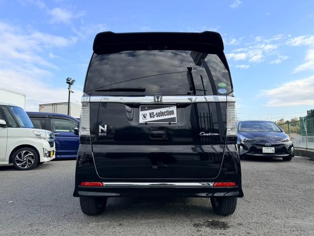 Ｎ－ＢＯＸカスタム Ｇ・ターボＬパッケージ　両側電動スライドドア　純正ナビ　バックカメラ　Ｂｌｕｅｔｏｏｔｈオーディオ　純正アルミホイール　横滑り防止装置　ハーフレザー　ＥＴＣ　クルーズコントロール（8枚目）