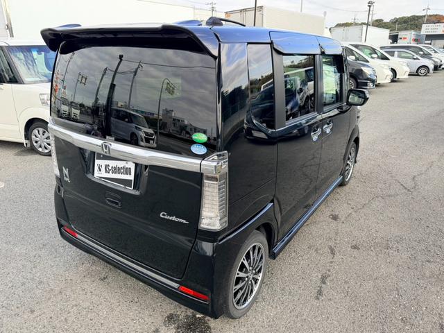 Ｎ－ＢＯＸカスタム Ｇ・ターボＬパッケージ　両側電動スライドドア　純正ナビ　バックカメラ　Ｂｌｕｅｔｏｏｔｈオーディオ　純正アルミホイール　横滑り防止装置　ハーフレザー　ＥＴＣ　クルーズコントロール（53枚目）