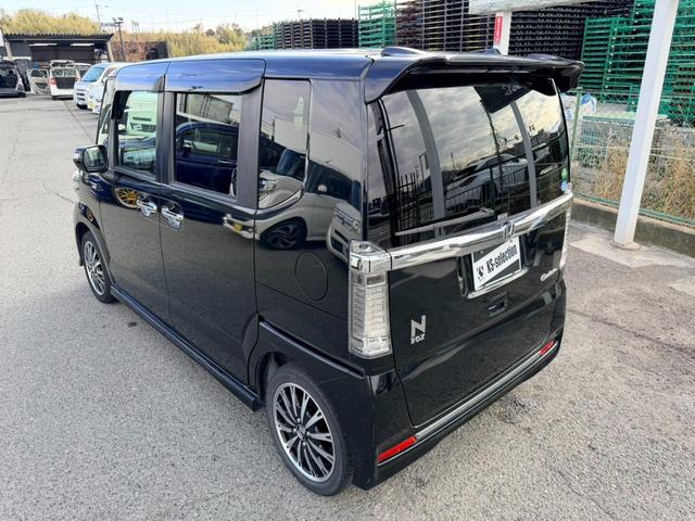 Ｎ－ＢＯＸカスタム Ｇ・ターボＬパッケージ　両側電動スライドドア　純正ナビ　バックカメラ　Ｂｌｕｅｔｏｏｔｈオーディオ　純正アルミホイール　横滑り防止装置　ハーフレザー　ＥＴＣ　クルーズコントロール（55枚目）