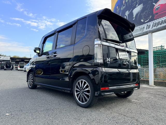 Ｎ－ＢＯＸカスタム Ｇ・ターボＬパッケージ　両側電動スライドドア　純正ナビ　バックカメラ　Ｂｌｕｅｔｏｏｔｈオーディオ　純正アルミホイール　横滑り防止装置　ハーフレザー　ＥＴＣ　クルーズコントロール（56枚目）