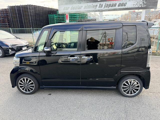 Ｎ－ＢＯＸカスタム Ｇ・ターボＬパッケージ　両側電動スライドドア　純正ナビ　バックカメラ　Ｂｌｕｅｔｏｏｔｈオーディオ　純正アルミホイール　横滑り防止装置　ハーフレザー　ＥＴＣ　クルーズコントロール（57枚目）