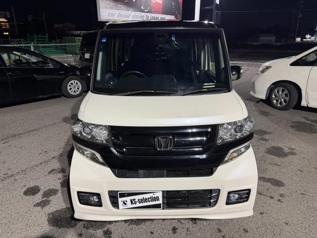 N-BOXカスタム 2トーンカラースタイル G・ターボLパッケージ ツートンカラー 両側電動スライドドア 純正15インチアルミホイール ETC 地デジTV ハーフレザー クルーズコントロール(47枚目)