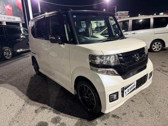N-BOXカスタム 2トーンカラースタイル G・ターボLパッケージ ツートンカラー 両側電動スライドドア 純正15インチアルミホイール ETC 地デジTV ハーフレザー クルーズコントロール(48枚目)