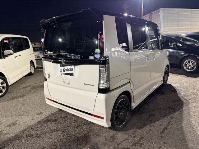 N-BOXカスタム 2トーンカラースタイル G・ターボLパッケージ ツートンカラー 両側電動スライドドア 純正15インチアルミホイール ETC 地デジTV ハーフレザー クルーズコントロール(52枚目)