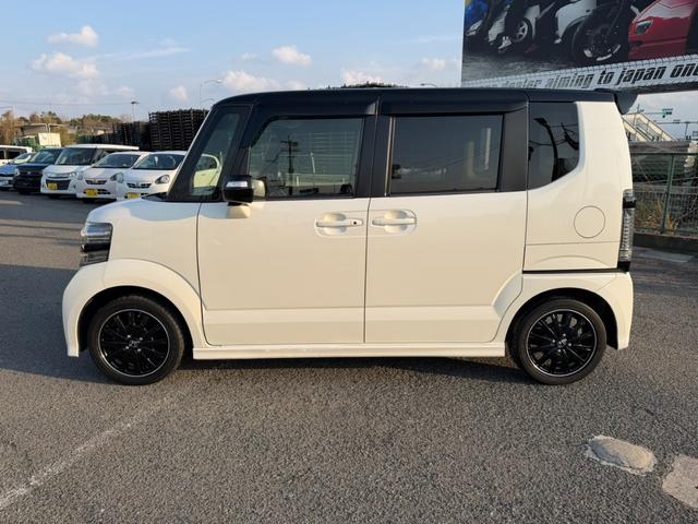 N-BOXカスタム 2トーンカラースタイル G・ターボLパッケージ ツートンカラー 両側電動スライドドア 純正15インチアルミホイール ETC 地デジTV ハーフレザー クルーズコントロール(58枚目)