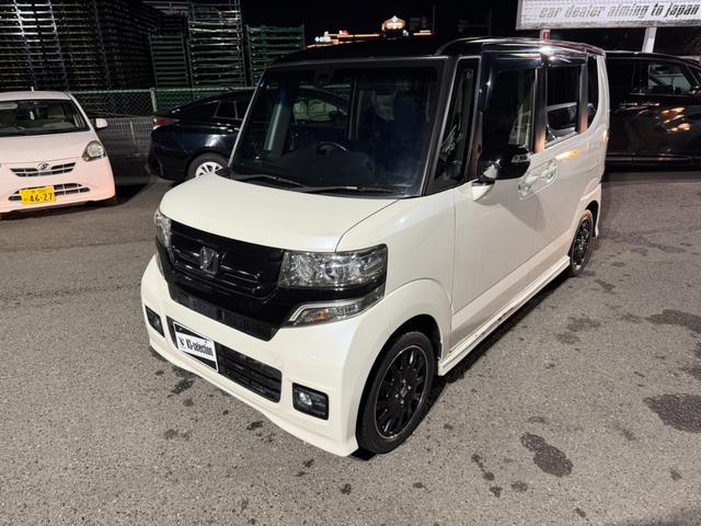N-BOXカスタム 2トーンカラースタイル G・ターボLパッケージ ツートンカラー 両側電動スライドドア 純正15インチアルミホイール ETC 地デジTV ハーフレザー クルーズコントロール(61枚目)