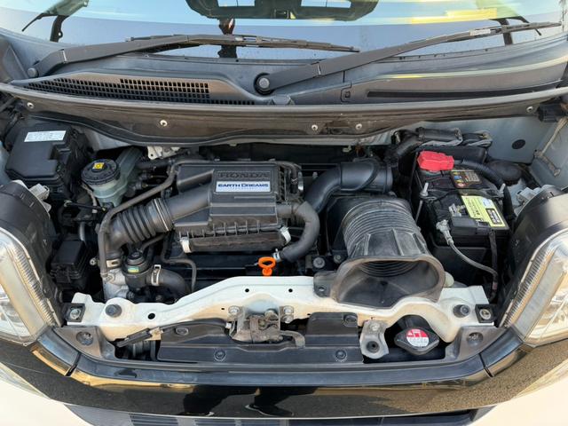 N-BOXカスタム 2トーンカラースタイル G・ターボLパッケージ ツートンカラー 両側電動スライドドア 純正15インチアルミホイール ETC 地デジTV ハーフレザー クルーズコントロール(75枚目)