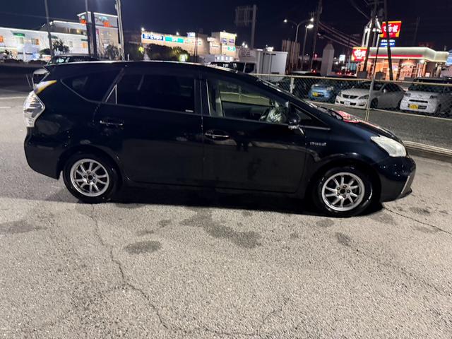 プリウスアルファ Ｓ　チューン　ブラック　純正ナビ　フルセグＴＶ　バックカメラ　ステアリングスイッチ　ＥＴＣ　社外１７インチアルミホイール（46枚目）