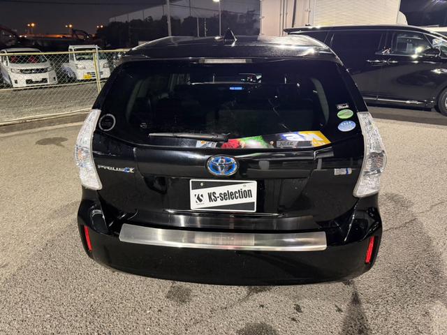 プリウスアルファ Ｓ　チューン　ブラック　純正ナビ　フルセグＴＶ　バックカメラ　ステアリングスイッチ　ＥＴＣ　社外１７インチアルミホイール（50枚目）