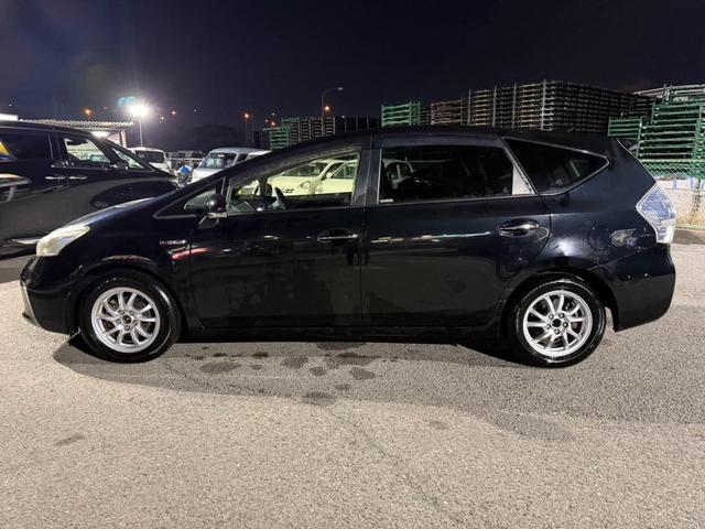 プリウスアルファ Ｓ　チューン　ブラック　純正ナビ　フルセグＴＶ　バックカメラ　ステアリングスイッチ　ＥＴＣ　社外１７インチアルミホイール（51枚目）