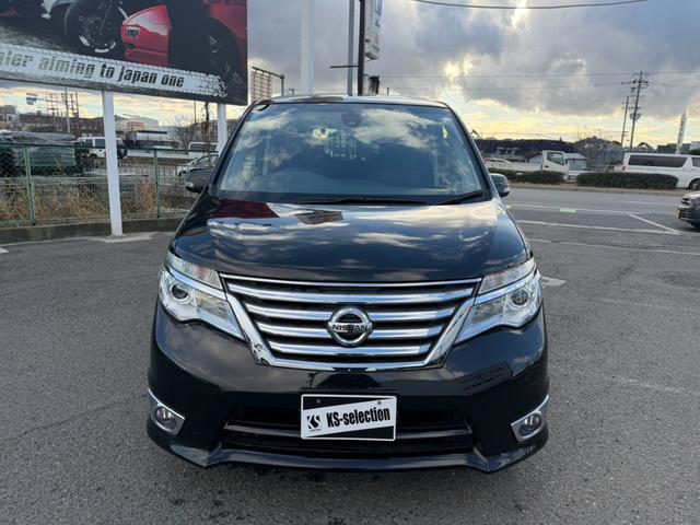 セレナ ハイウェイスター　Ｓ－ハイブリッド　両側電動スライドドア　社外ナビ　フルセグＴＶ　バックカメラ　Ｂｌｕｅｔｏｏｔｈオーディオ　クルーズコントロール　オートライト　スマートキー　レーンキープアシスト　純正アルミホイール　ＥＴＣ（6枚目）