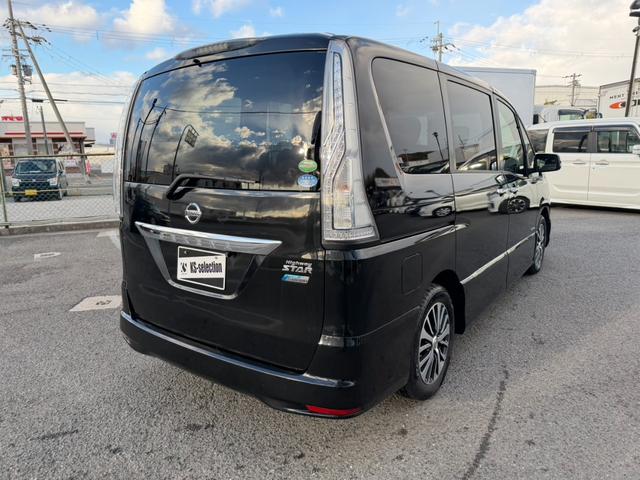 セレナ ハイウェイスター　Ｓ－ハイブリッド　両側電動スライドドア　社外ナビ　フルセグＴＶ　バックカメラ　Ｂｌｕｅｔｏｏｔｈオーディオ　クルーズコントロール　オートライト　スマートキー　レーンキープアシスト　純正アルミホイール　ＥＴＣ（52枚目）