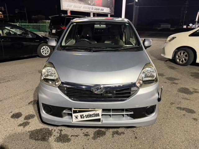 ミライース Ｘ　ＳＡ　地デジナビ　衝突軽減ブレーキ　キーレスキー　アイドリングストップ　レベライザー　パワーウィンドウ　純正アルミホイール（5枚目）