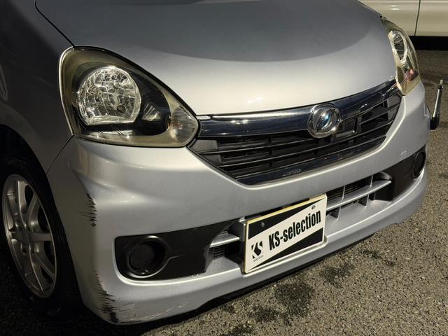 ミライース Ｘ　ＳＡ　地デジナビ　衝突軽減ブレーキ　キーレスキー　アイドリングストップ　レベライザー　パワーウィンドウ　純正アルミホイール（52枚目）