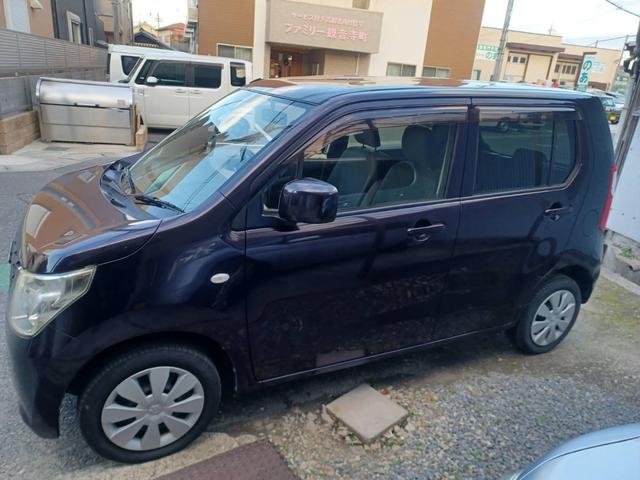 ワゴンR FX ナビ テレビ アイドリングストップ オートエアコン シートヒーター キーレス 電動格納ミラー タイミングチェーン ABS(12枚目)