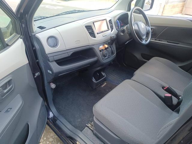 ワゴンR FX ナビ テレビ アイドリングストップ オートエアコン シートヒーター キーレス 電動格納ミラー タイミングチェーン ABS(23枚目)