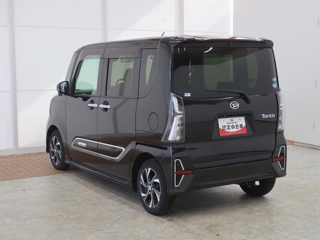 タント カスタムＸ　衝突軽減Ｂ　Ａストップ　全方位　ブルートゥース　両自動ドア　Ｂカメ　シートヒータ　電動ミラー　ＡＨＢ　ナビＴＶ　スマートキ－　リモコンキー　ＬＥＤライト　衝突安全ボディ　ＡＵＴＯライト　盗難防止　ＡＷ（8枚目）