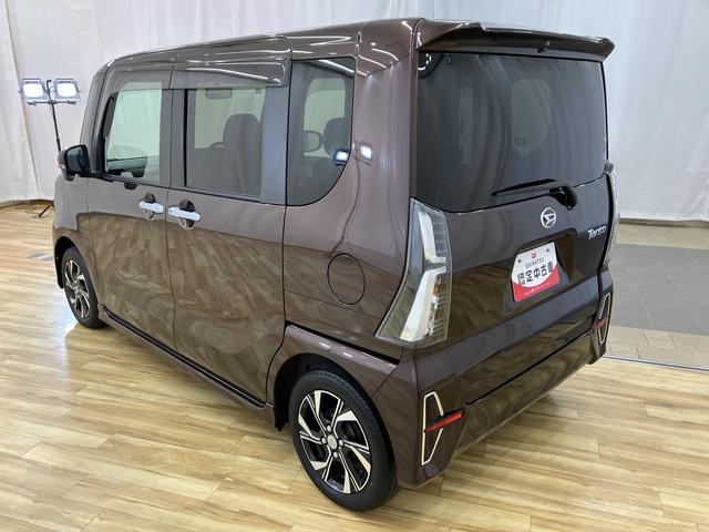 タント カスタムX 360°カメラ 衝突軽減ブレーキ 車線逸脱防止 アイドリングストップ機能 Bカメラ 盗難警報装置 LED ワンオーナー キーレスエントリー 前席シートヒーター オートLED 電動格納ミラー スマキー(9枚目)