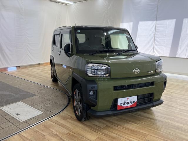 タフト Ｇターボ　／ナビ／パノラマ／ドラレコ／ＬＥＤヘッドランプ／　３６０°カメラ　誤発進抑制装置　ＬＫＡ　バックカメラ付き　ナビＴＶ　ブルートゥース　１オーナー車　ＬＥＤライト　オートライト　キーフリーシステム　ＥＴＣ　オートハイビーム　電動格納ミラー　ドラレコ（3枚目）